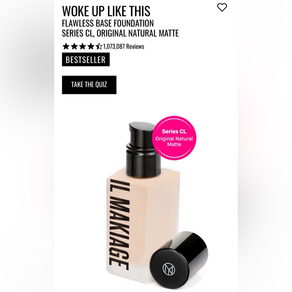 Il Makiage Woke Up Like This- flawless base foundation